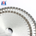 Low noise T shape segment diamond cutting tools granite cutting saw blade